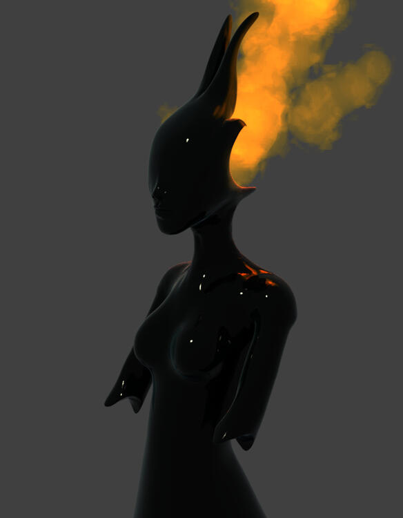 Flame head